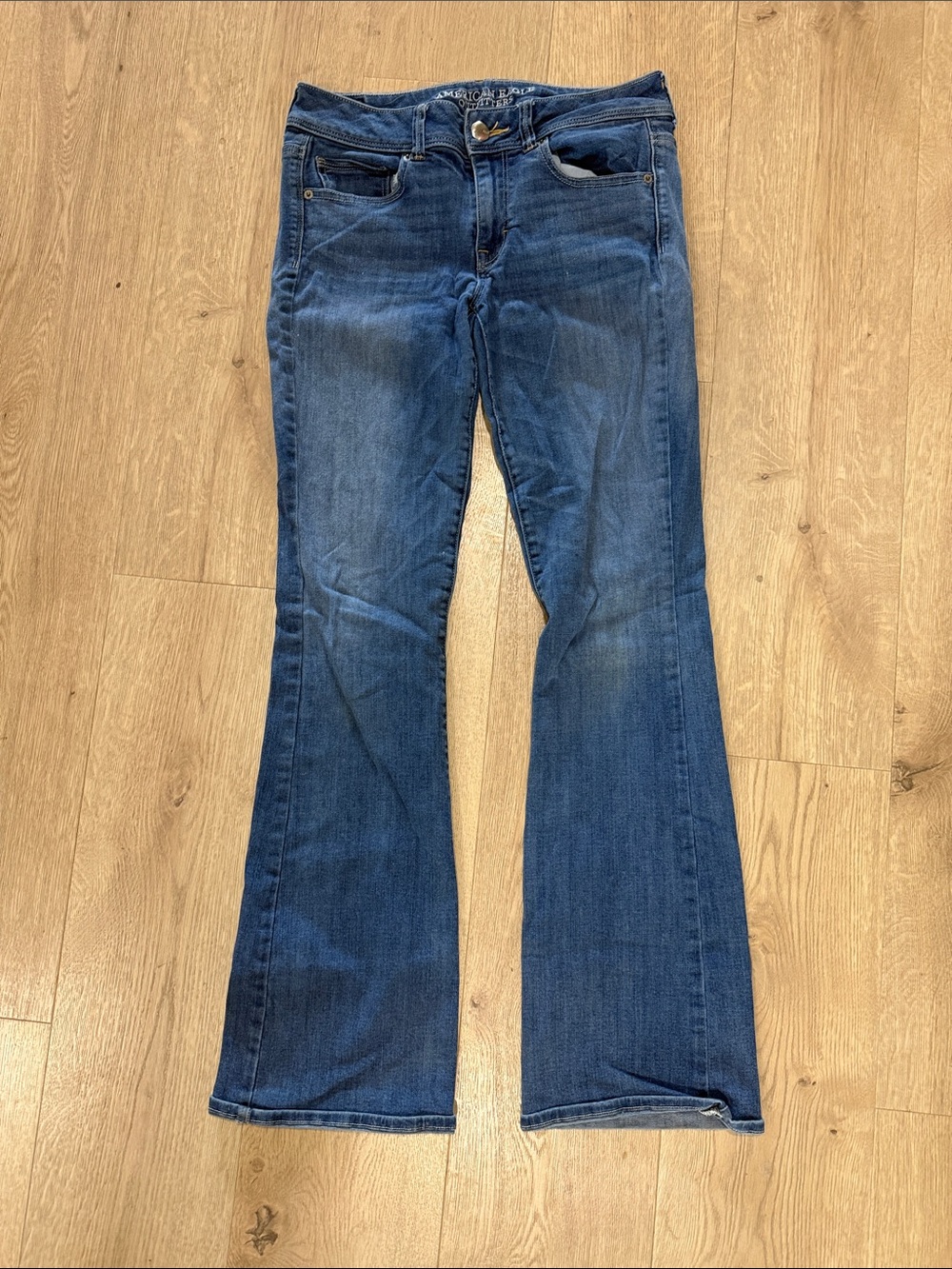 American Eagle Outfitters Dark Blue Flare Jeans